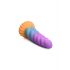 Unicorn Dildo - 21cm (Purple-Yellow) 