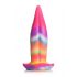 Rainbow Glow Silicone Dildo - 21cm 