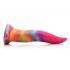 Rainbow Glow Silicone Dildo - 21cm 