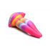 Rainbow Glow Silicone Dildo - 21cm 