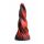 Twisted Silicone Dildo - Hell Kiss - 19cm (Red) 