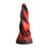 Twisted Silicone Dildo - Hell Kiss - 19cm (Red) 