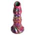 Larva Ovipositor Dildo with Eggs (Rainbow) 