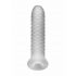 Fat Boy Checker Box - Penis Sleeve (17cm) - Milky White 