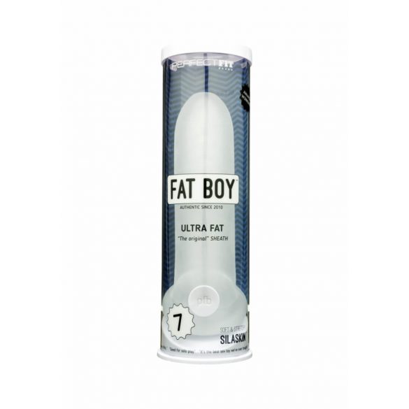 Fat Boy Original Ultra Thick - Penis Sleeve (19cm) - Milky White 