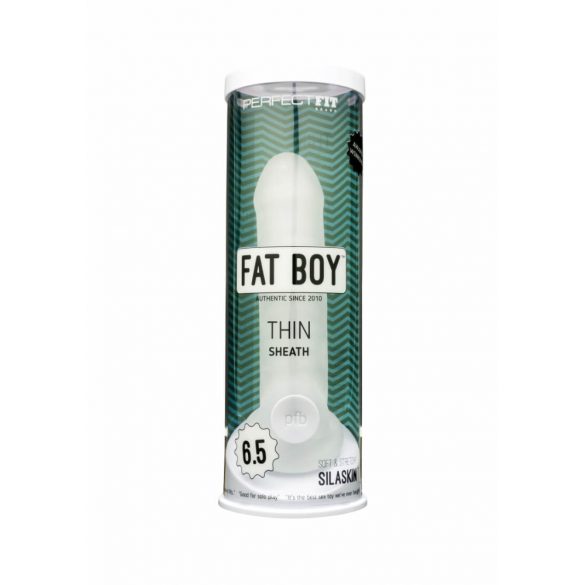 Fat Boy Thin - Penis Sleeve (17cm) - Milky White 