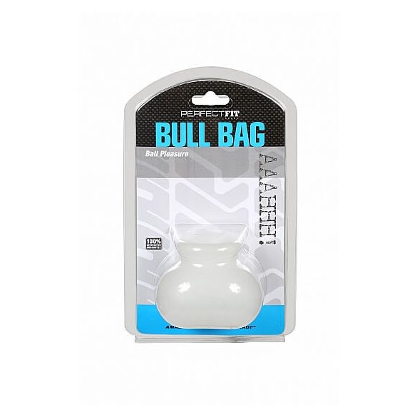 Perfect Fit Bull Bag - Scrotum Bag and Extender (Transparent) 