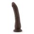 Dr. Skin 8.5 - Realistic Suction Cup Dildo - Brown (20.5cm) 