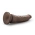 Dr. Skin 8.5 - Realistic Suction Cup Dildo - Brown (20.5cm) 