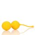 Loveline - Silicone Kegel Balls Set - 2 Piece (Yellow) 