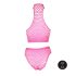 Ouch! - Fluorescent Lingerie Set (Pink) 