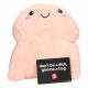 Huggable Fat Penis Plush - 30cm (Natural) 