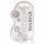 REALROCK - Transparent Lifelike Dildo - Clear (17cm) 