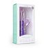 Easytoys Butterfly - Rotating Thrusting Vibrator (Purple) 