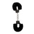 Easytoys - Plush Handcuffs (Black) 