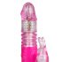 Easytoys Bunny - Thrusting Vibrator (Pink) 