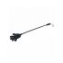 Rimba - Silicone Riding Crop with Hand - 40cm (Black) 