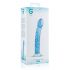 Gildo Glass No. 5 - Spiral Glass Dildo (Clear-Blue) 