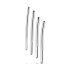 SINNER 176 - Curved Steel Urethral Dilator Dildo Set (4 pcs) - Advanced 