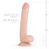 Real Fantasy Elvin - Realistic Dildo - 28cm (Natural) 