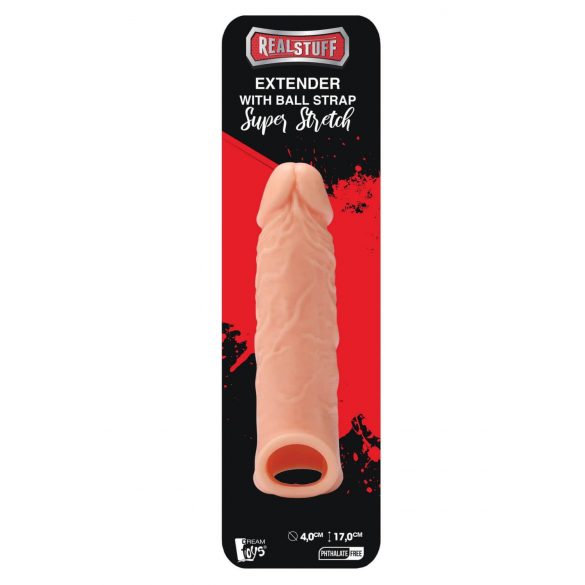 RealStuff Extender 6.5 - Penis Sleeve - Natural (17cm) 