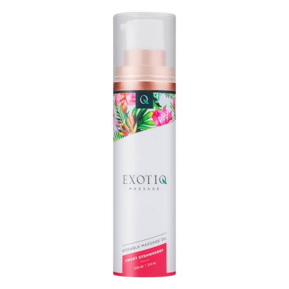 Exotiq - Strawberry Scented Massage Oil (100ml) 