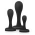 BUTTR Butt Kickers - Anal Dildo Set - Black (3 Pieces) 