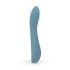 Bloom Rose - Rechargeable Silicone G-Spot Vibrator (Turquoise) 