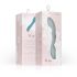 Bloom Rose - Rechargeable Silicone G-Spot Vibrator (Turquoise) 