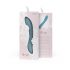 Bloom Rose - Rechargeable Silicone G-Spot Vibrator (Turquoise) 