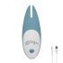 Bloom Tulip - Rechargeable Silicone Clitoral Vibrator (Turquoise) 