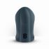 Boners - Rechargeable Vibrating Open Masturbator (Grey) 