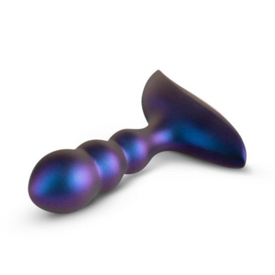 Hueman Interstellar - Rechargeable, radio controlled, wavy anal vibrator (purple)