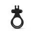 Easytoys Share Ring - Vibrating Cock and Ball Ring (Black) 