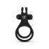 Easytoys Share Ring - Vibrating Cock and Ball Ring (Black) 