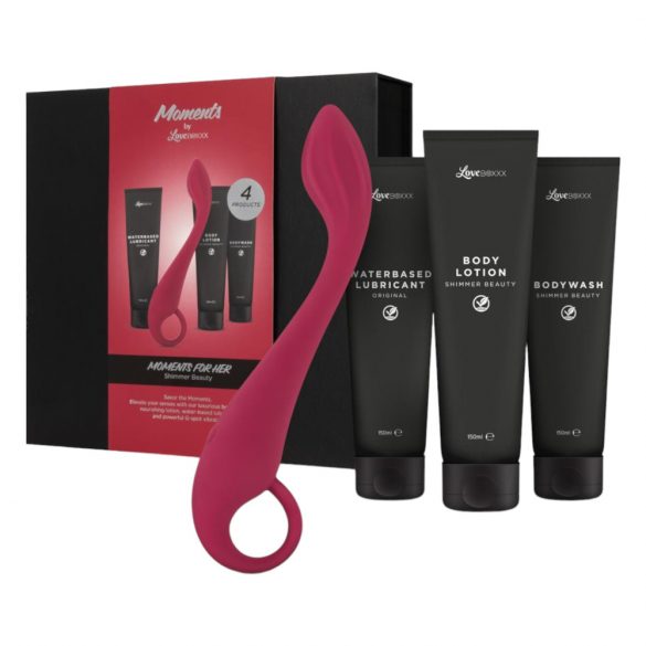 LoveBoxxx Moments - Shimmer Beauty - Body Care Set for Women 