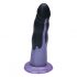 Ylva & Dite Anteros - Suction Cup Realistic Dildo (Black-Purple)