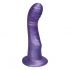 Ylva & Dite Kajsa - Suction Cup Ribbed Dildo (Metallic Purple)