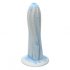 Ylva & Dite Prickly Pear - Suction Cup Dotted Dildo (White-Blue)