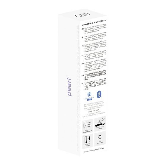 Kiiroo Pearl 3 - Rechargeable interactive waterproof G-spot vibrator (purple)
