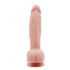 Mr. Dixx 7.6 - Suction Cup Dildo with Balls - Natural (7.7 inches) 