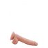 Mr. Dixx 7.6 - Suction Cup Dildo with Balls - Natural (7.7 inches) 