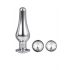 Gleaming Love - Silver Anal Dildo Set (3 Pieces) 