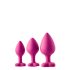 Flirts Anal Trainer Kit - 3-Piece Pink Dildo Set 