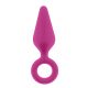 Flirts Anal Plug - Small (Pink) 