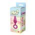 Flirts Anal Plug - Small (Pink) 