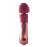 Dinky Jacky 0. Wand - rechargeable massage vibrator (burgundy) 