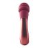 Dinky Jacky 0. Wand - rechargeable massage vibrator (burgundy) 