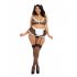 Dreamgirls Maid Costume Plus Size Sheer Mesh (XL-XXL) 