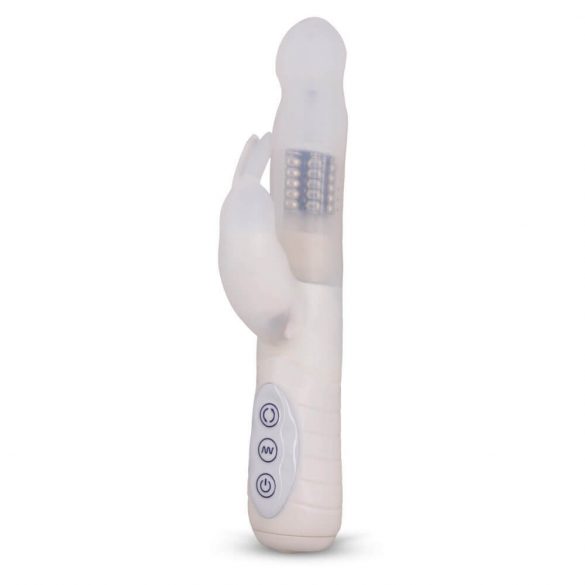 Layla Artiche - Waterproof, Rotating Clitoral Vibrator (White) 